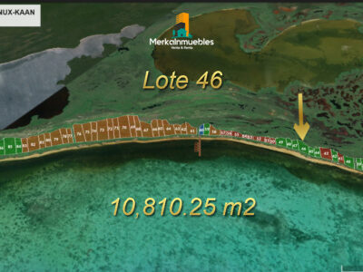 Lote 46 - Terreno A Pie De Playa Caribe Mexicano - Nuxkaan