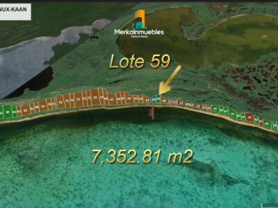 Lote 59 - Terreno A Pie de Playa Caribe Mexicano - Nuxkaan