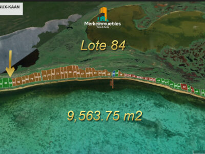 Lote 84 - Terreno A Pie de Playa Caribe Mexicano - Nuxkaan