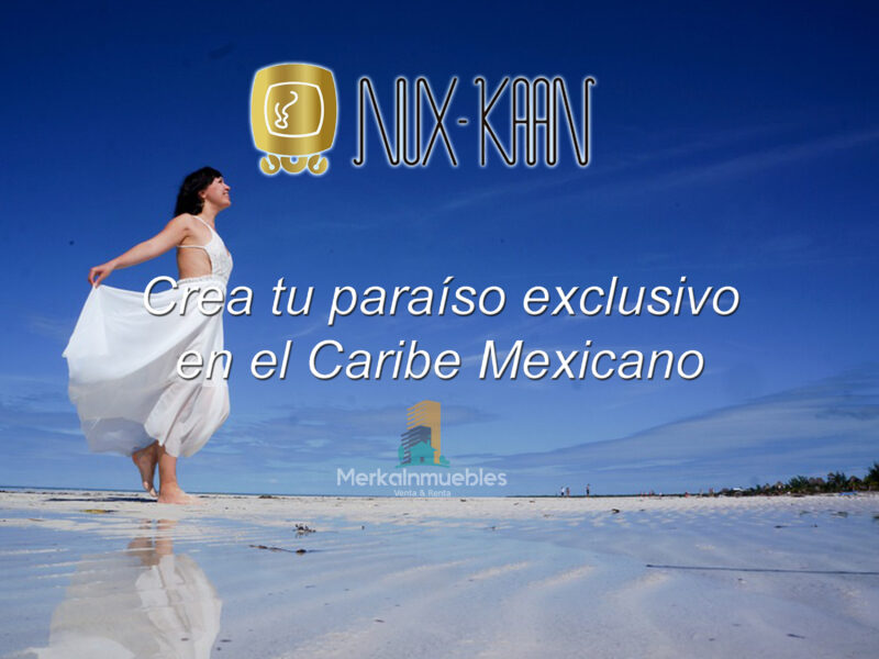 Lote 89 - Terreno A Pie de Playa Caribe Mexicano - Nuxkaan