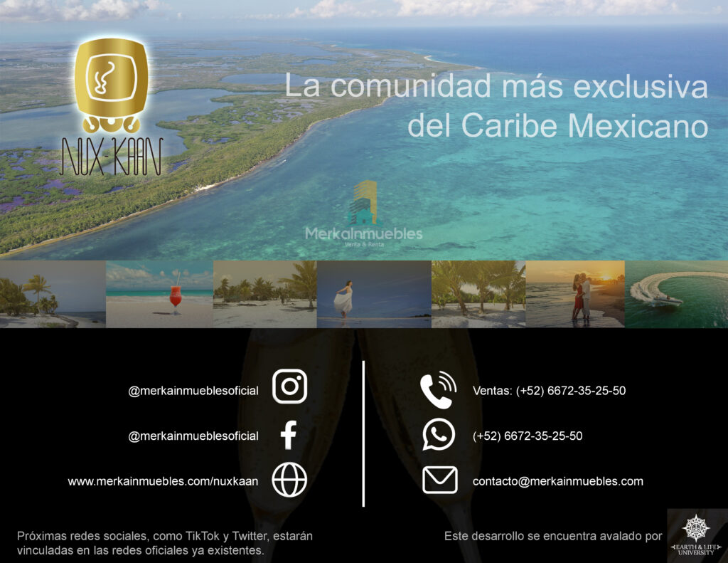 Lote 89 - Terreno A Pie de Playa Caribe Mexicano - Nuxkaan