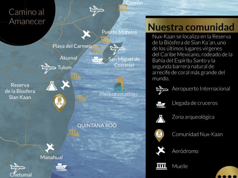 Lote 89 - Terreno A Pie de Playa Caribe Mexicano - Nuxkaan